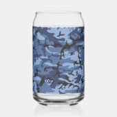 Blue Camouflage, Militär, Armee Dosenglas (Links)