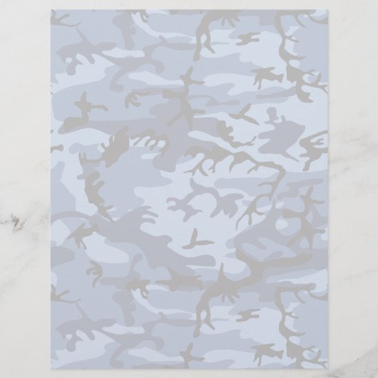 Blue Camouflage, Militär, Armee Flyer (Vorne)