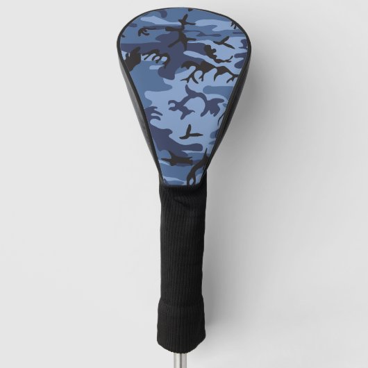 Blue Camouflage, Militär, Armee Golf Headcover (Vorderseite)