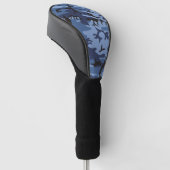 Blue Camouflage, Militär, Armee Golf Headcover (angewinkelt)