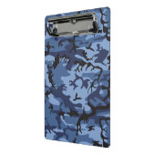 Blue Camouflage, Militär, Armee Mini Klemmbrett (Gewinkelt2)