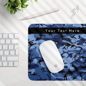 Blue Camouflage, Militär, Armee Mousepad