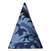 Blue Camouflage, Militär, Armee Partyhütchen (Rechts)