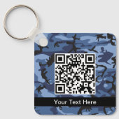 Blue Camouflage, Militär, Armee Schlüsselanhänger (Vorderseite)