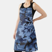 Blue Camouflage, Militär, Armee Schürze (InSitu)