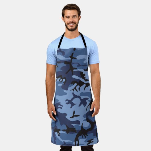 Blue Camouflage, Militär, Armee Schürze (Getragen)