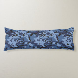 Blue Camouflage, Militär, Armee Seitenschläferkissen