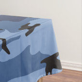 Blue Camouflage, Militär, Armee Tischdecke (Beispiel)