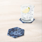 Blue Camouflage, Militär, Armee Untersetzer (Vor Ort)