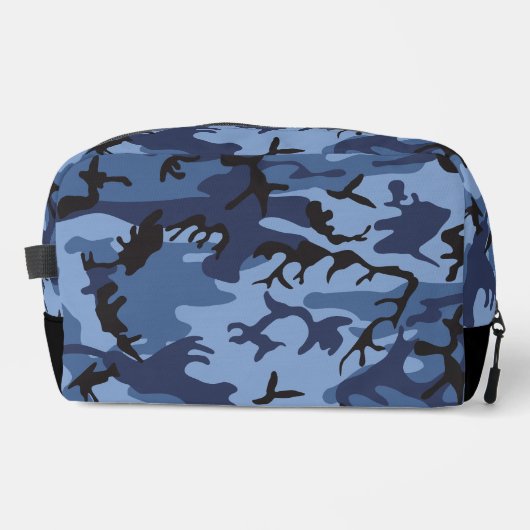 Blue Camouflage, Militär, Armee Waschbeutel (Vorderseite)