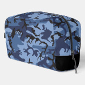 Blue Camouflage, Militär, Armee Waschbeutel (Rechte Ecke)