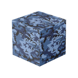 Blue Camouflage, Militär, Armee Würfel