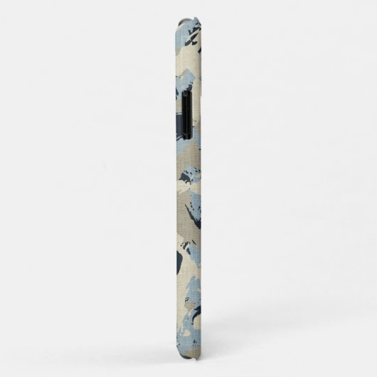 Blue Camouflage Pattern Jagd Camouflage Masculin Case-Mate iPhone Hülle (Hinten/Rechts)