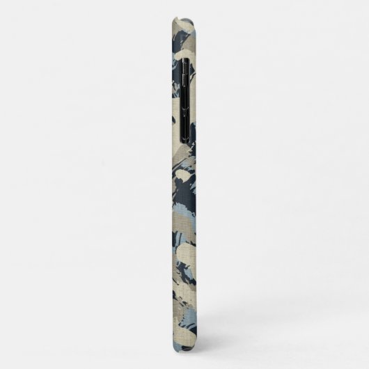 Blue Camouflage Pattern Jagd Camouflage Masculin Case-Mate iPhone Hülle (Hinten/Links)