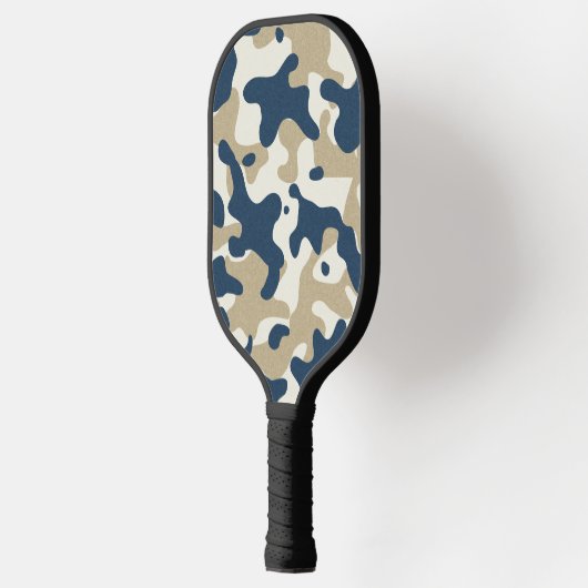 Blue Camouflage Pickleball Paddle (Links)