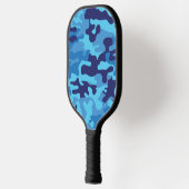 Blue Camouflage Pickleball Schläger (Links)