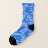 Blue Camouflage Socken (Links - Außen)