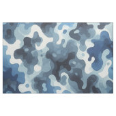 Blue Camouflage Stoff (Fat Quarter (45,7 x 55,9 cm))
