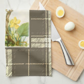 Blue Canada Warbler Geschirrtuch (Viertel Falte)