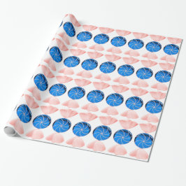 Blue Candy Wrapping Paper Geschenkpapier