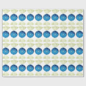 Blue Candy Wrapping Paper Geschenkpapier (Flach)