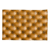 Blue Capitone Textile: Retro Hintergrund Kissenbezug (Rückseite)