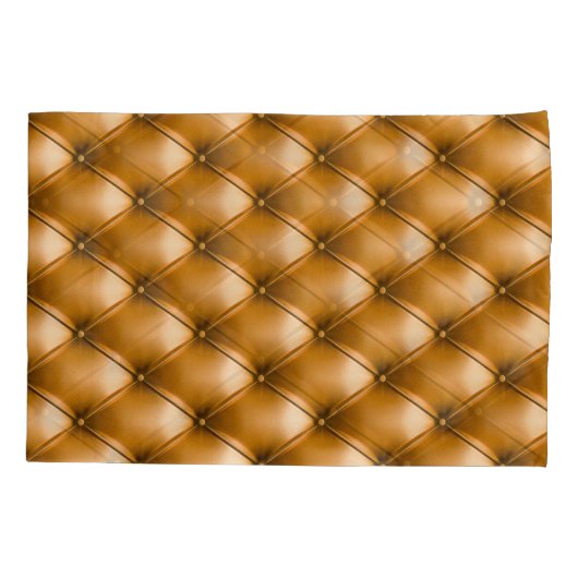 Blue Capitone Textile: Retro Hintergrund Kissenbezug (Rückseite)