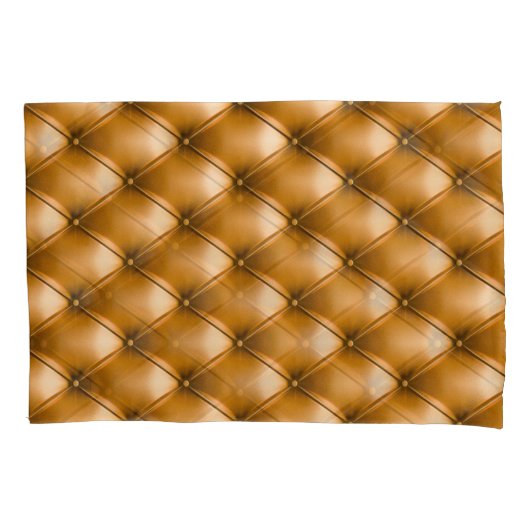 Blue Capitone Textile: Retro Hintergrund Kissenbezug (Vorderseite)