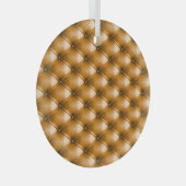 Blue Capitone Textile: Retro Hintergrund Ornament Aus Glas (Vorderseite Rechts)