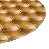 Blue Capitone Textile: Retro Hintergrund Schneidebrett (Ecke)