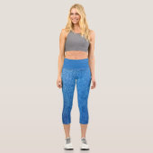Blue Capri Leggings (Vorderseite)