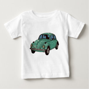Blue Car Fine Jersey T - Shirt