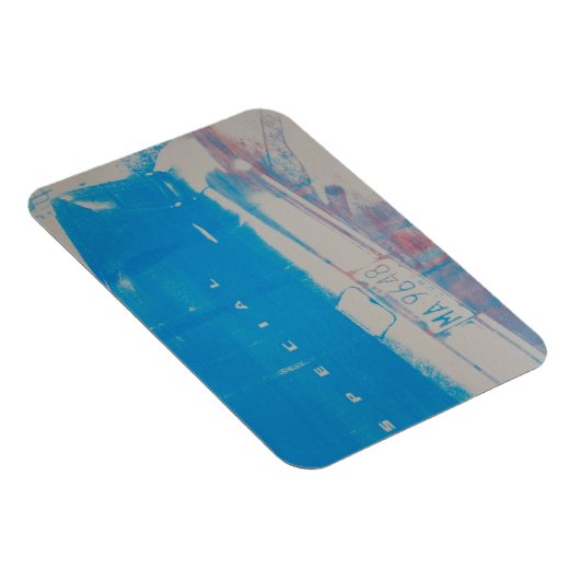 Blue Car Magnet (Rechte Seite)
