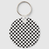 Blue Car Racing Birthday Schlüsselanhänger (Rückseite)