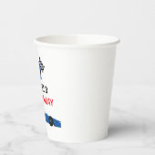 Blue Car Racing Party paper cups Pappbecher (Links)