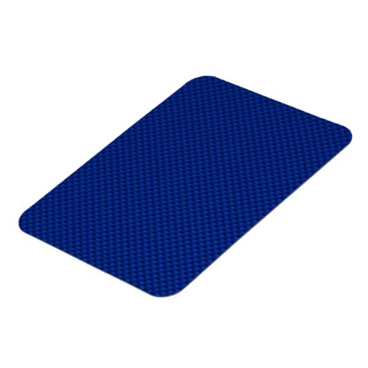 Blue Carbon Fibre like Decor Hintergrund Magnet (Linke Seite)