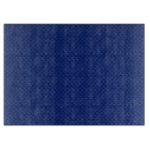 Blue Carbon Fibre like Decor Hintergrund Schneidebrett (Vorderseite)
