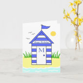 Blue Card Karte (Gelbe Blume)