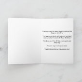 Blue Cards für Verwaltungsfachleute Karte (Innenseite)