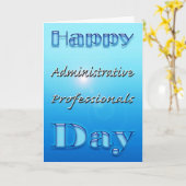 Blue Cards für Verwaltungsfachleute Karte (Gelbe Blume)