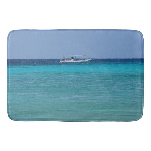 Blue Caribbean Badematte (Vorderseite)