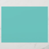 Blue Carnival Circus Baby Geburtsurkunde (Rückseite)