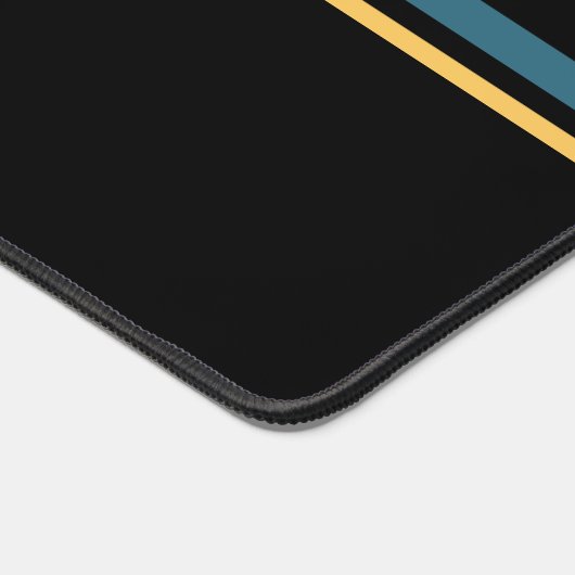 Blue Cartoon Bird SMILE SIE SIND AUF KAMERA Schreibtischunterlage (Ecke)