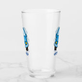 Blue Cartoon Car Glas (Links)