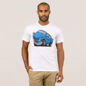 Blue Cartoon Car T-Shirt (Vorne ganz)