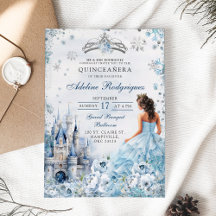 Blue Castle Palace Quinceanera Mexikanischer Gebur