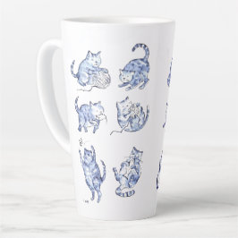 Blue Cat Cup Milchtasse