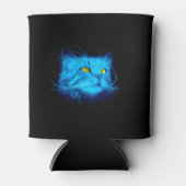 Blue Cat Face Dosenkühler (Vorderseite)
