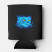 Blue Cat Face Dosenkühler (Rückseite)