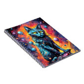 Blue Cat I Notizblock (Rechte Seite)